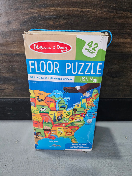 USA Floor Puzzle