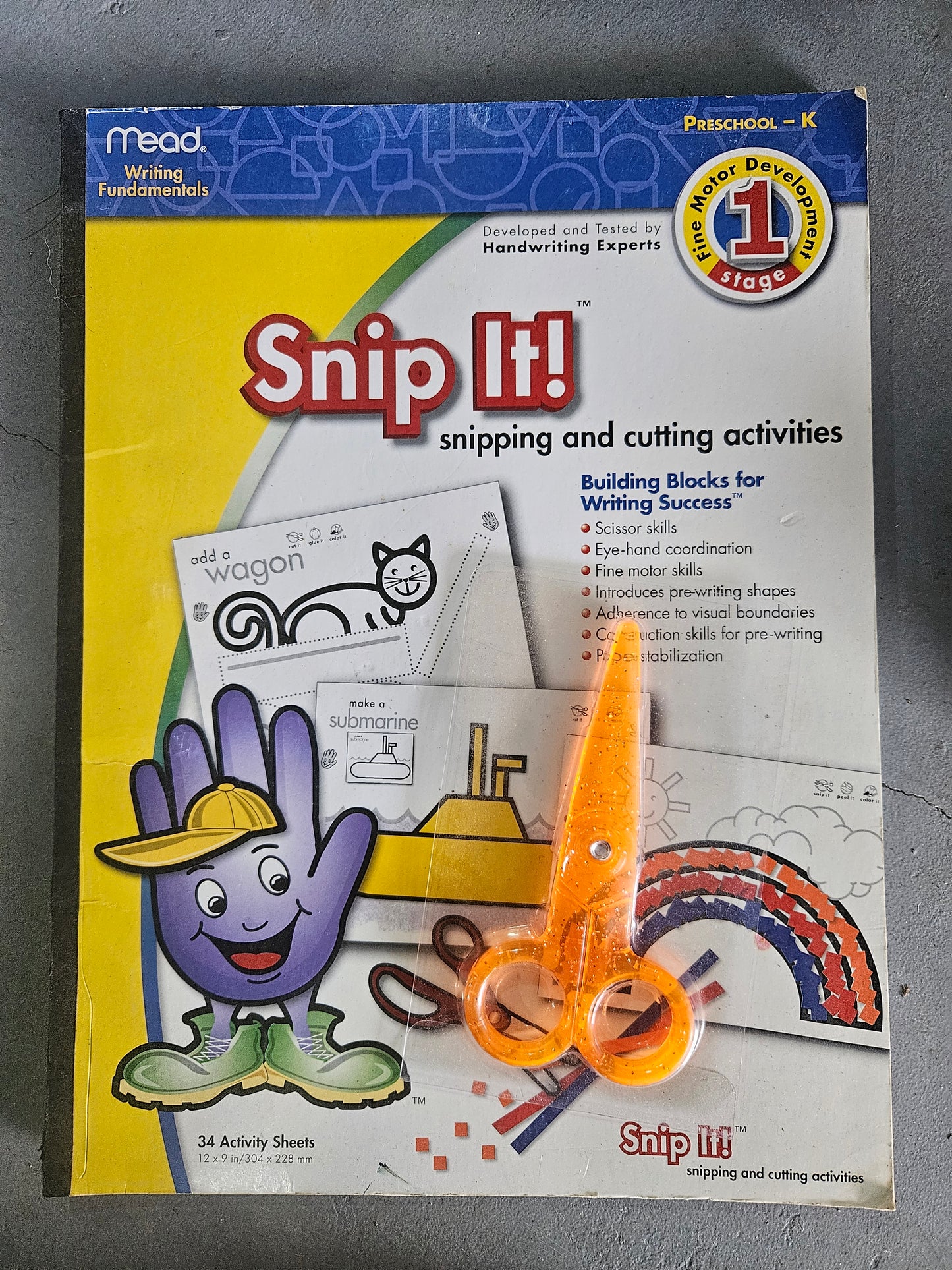 Scissor Skills Activity Books