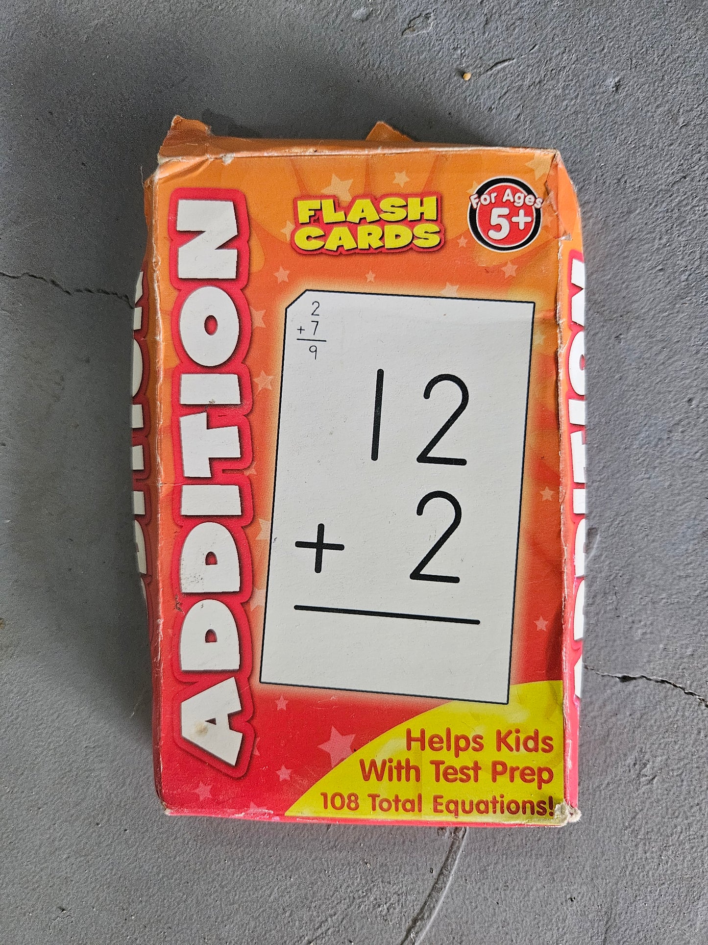 Spelling and Math Flash Cards